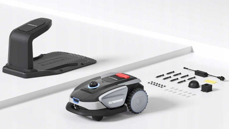 Vejos robotas SUNSEEKER S4 su AI LIDAR, be laidų, iki 1000 m²