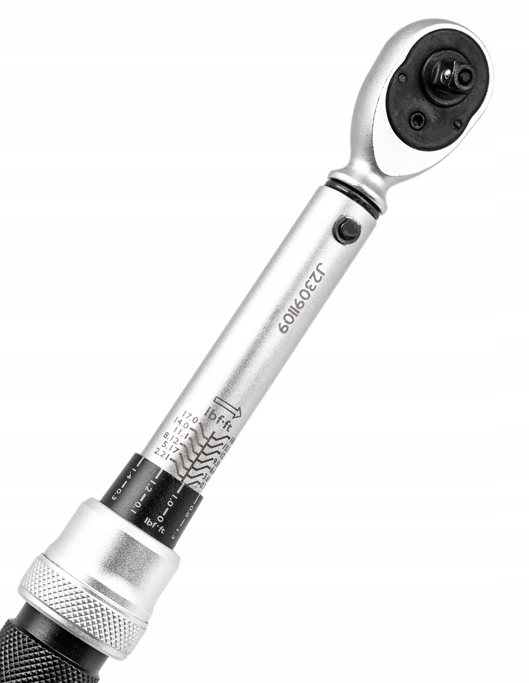 JCB 1/4" dinamometrinis raktas 1–25 Nm su dėklu ir kalibravimo sertifikatu