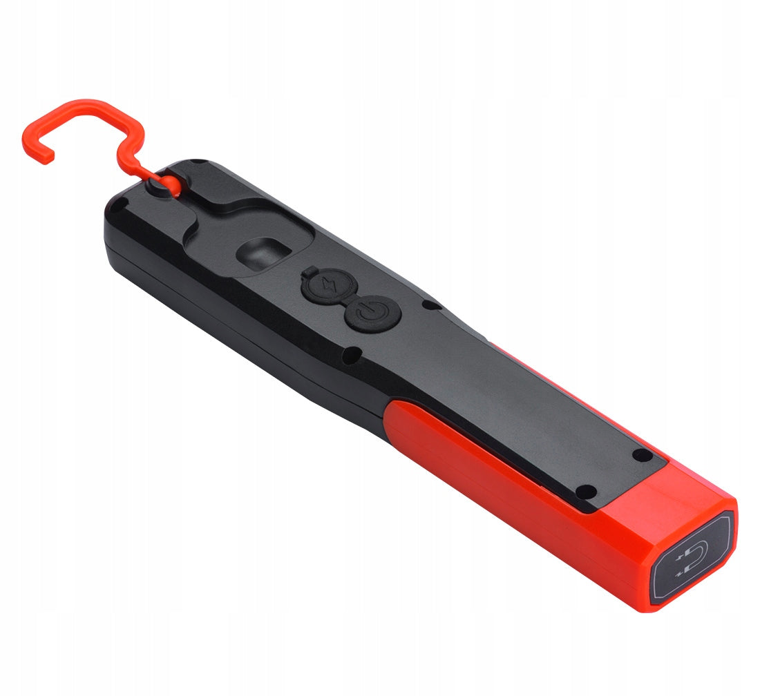 LED dirbtuvių žibintuvėlis su magnetu ir kabliuku Redats FW-100, 1200 mAh