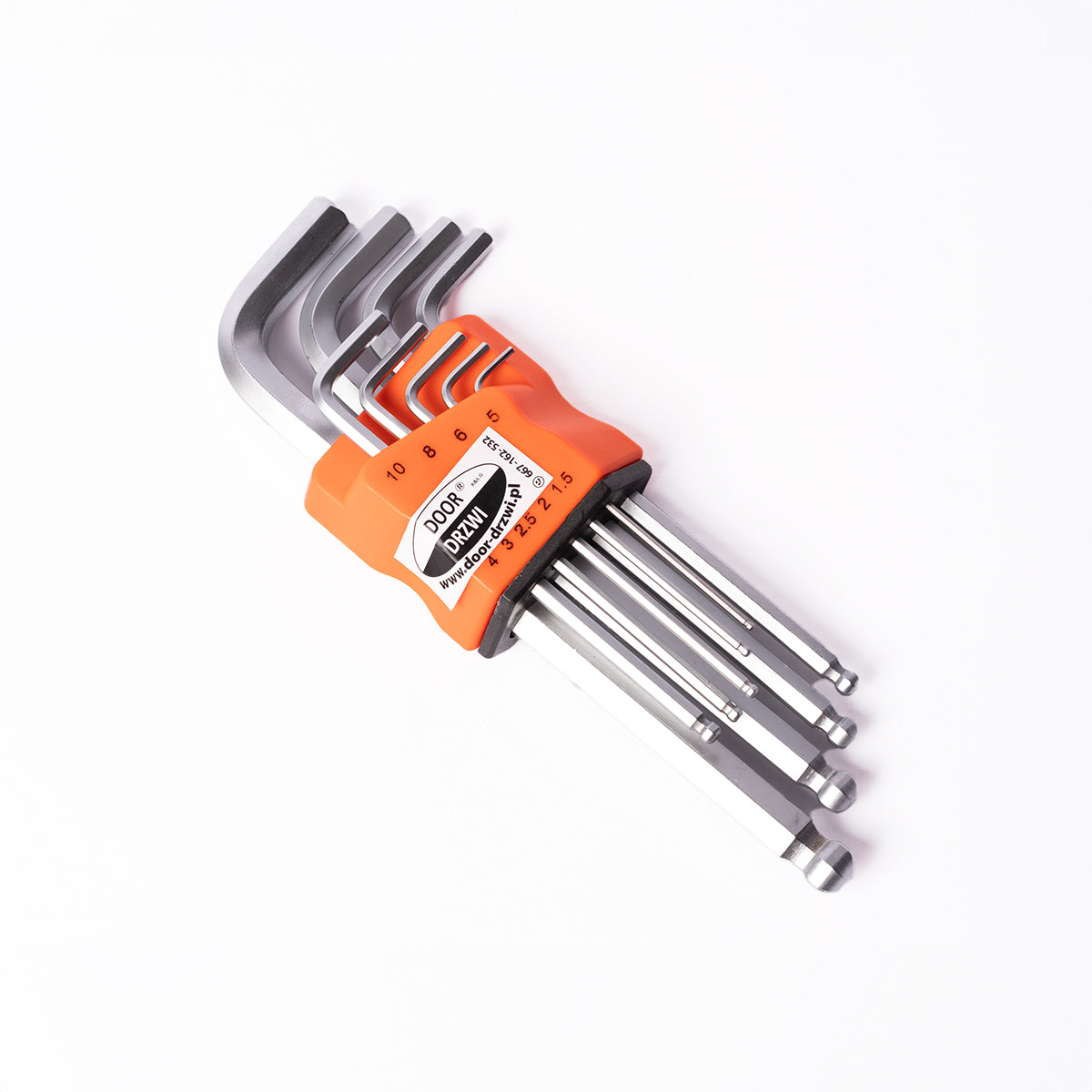 9EL HEX Long Allen Wrenches with Ball DOORTOOLS Manufacturer code DTI9