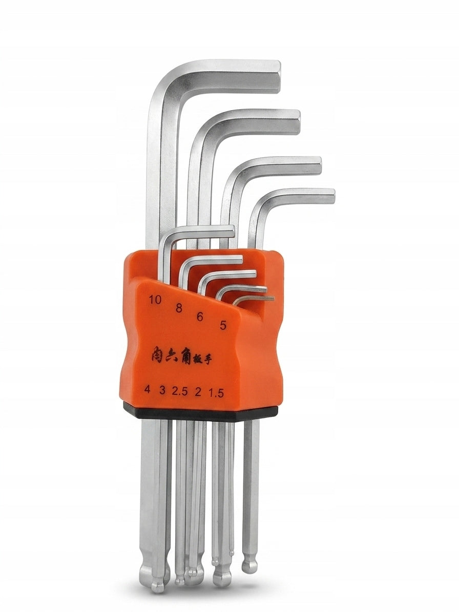 9EL HEX Long Allen Wrenches with Ball DOORTOOLS