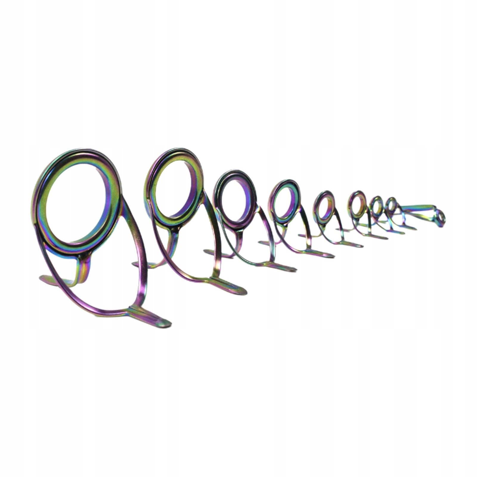 9Pcs Tip Repair Kit Fishing Rod Building Supplies Spare Parts Fishing Rod Model Części zamienne Wędkarstwo morskie w wodach