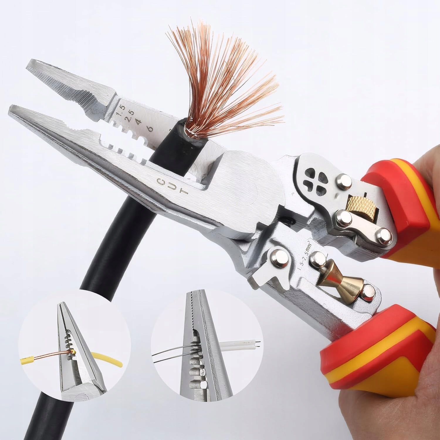 9in1 Multifunction Electrician Pliers with Current Measurement Function Product weight with unit packaging 0.4 kg