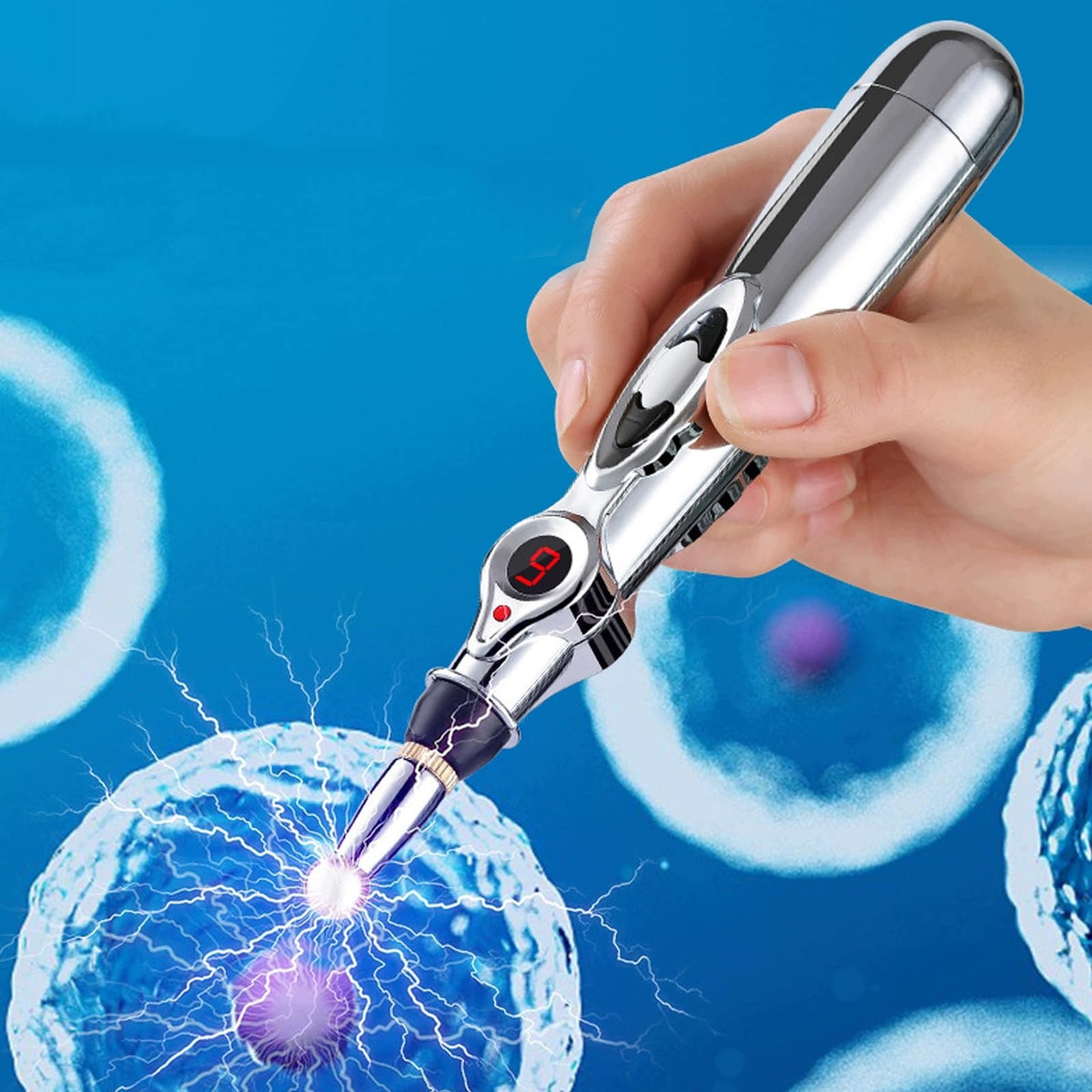 9in1 PEN ELECTROSTIMULATION ACUPUNCTURE DEVICE WITH 3 TIPS Brand no brand