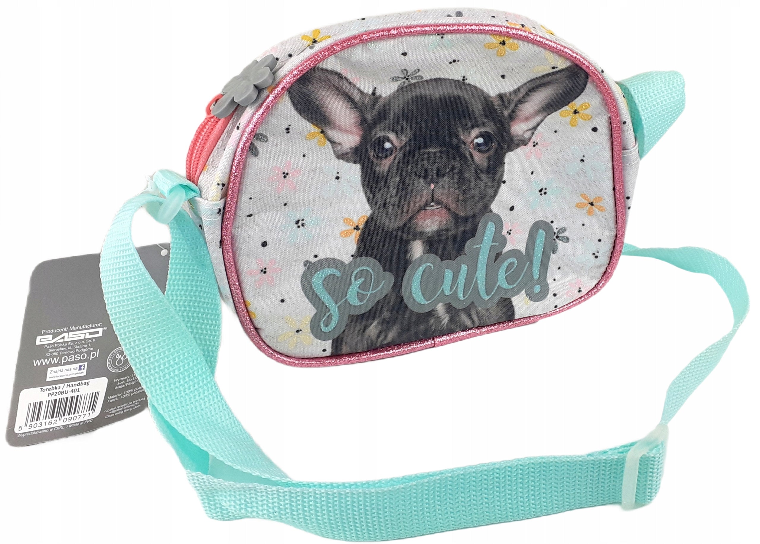 A BEAUTIFUL BAG FOR A BULLDOG GIRL