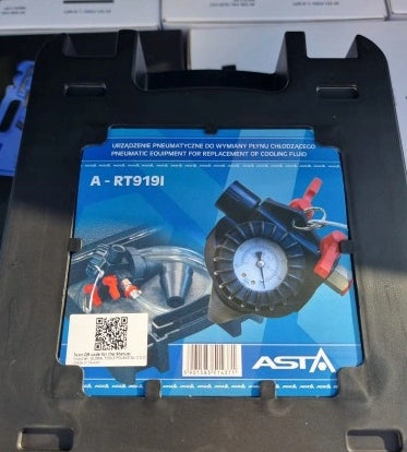 A-RT919I PNEUMATIC COOLANT FILLING DEVICE Manufacturer code A-RT919I