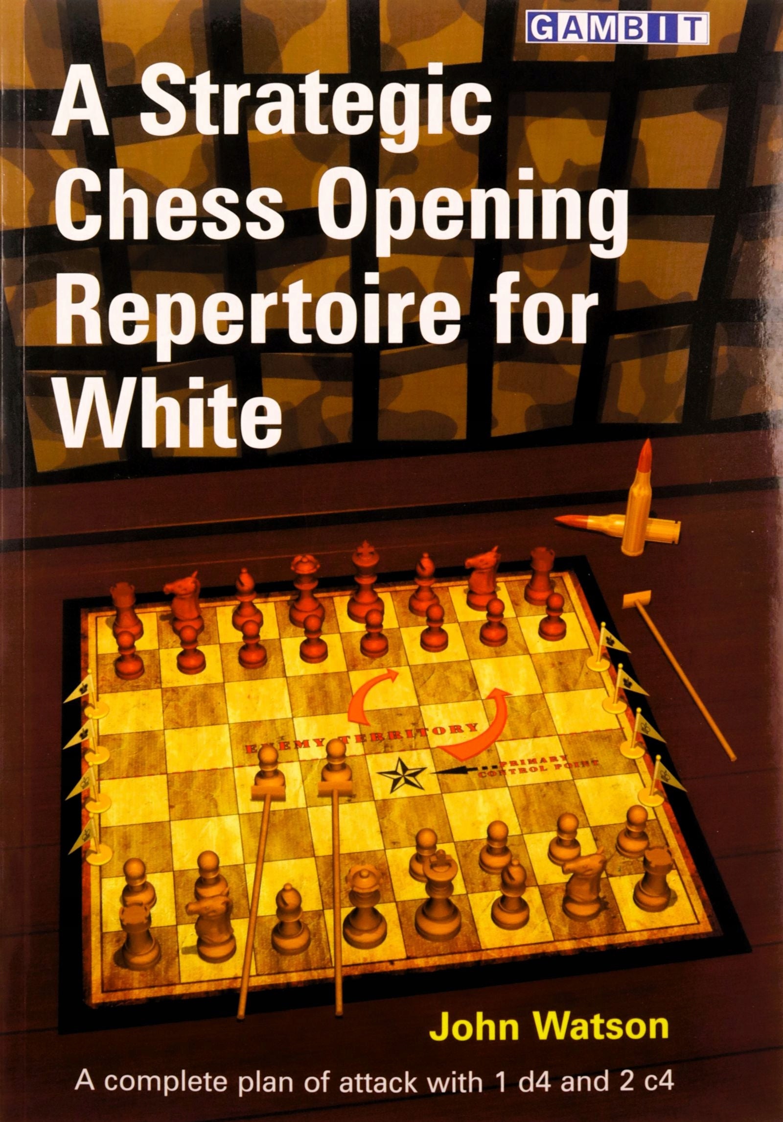 Strategic chess opening repertoire for white