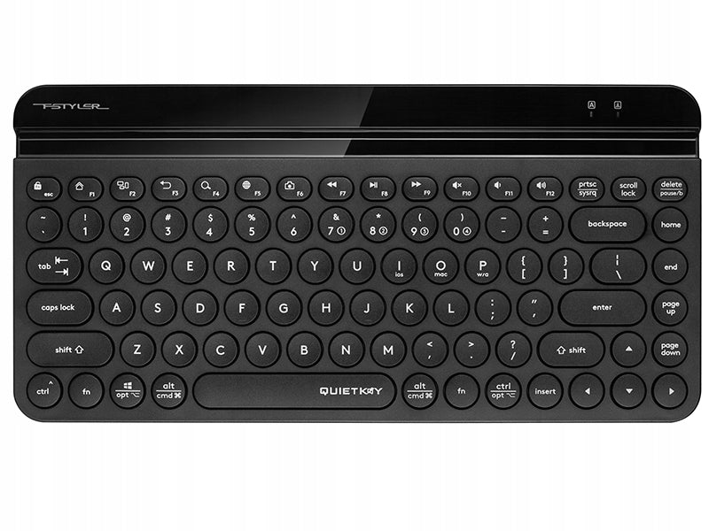 A4 Tech keyboard FStyler FBK30 black 2.4GHz + BT (silent) QWERTY Manufacturer code A4TKLA47123