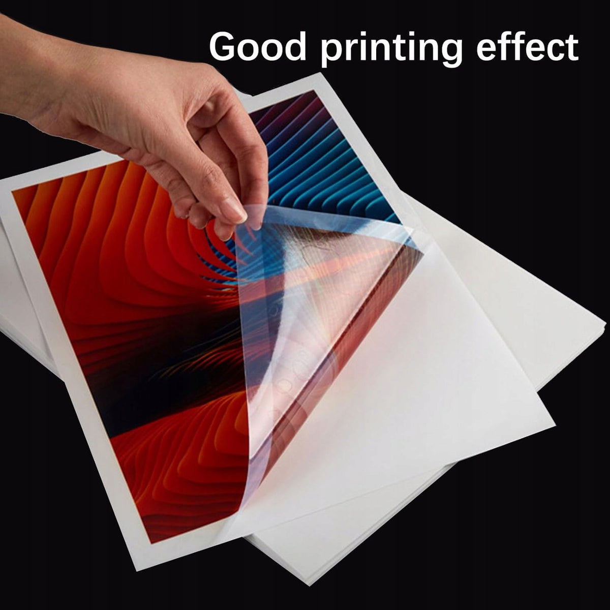 A4 VINYL SELF-ADHESIVE PAPER FOR PRINTING 15 ARK WATERPROOF Manufacturer code PAPIER SAMOPRZYLEPNY WINYLOWY NAKLEJKI D