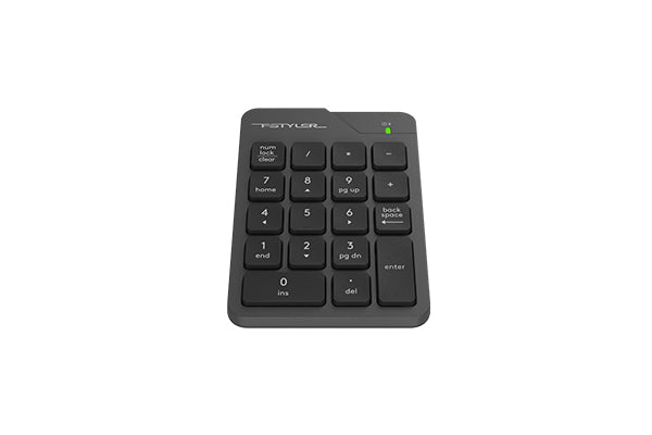 A4tech FGK21C FStyler, Wireless Numeric Keyboard, Grey Keyboard layout CZ-SK (qwertz)
