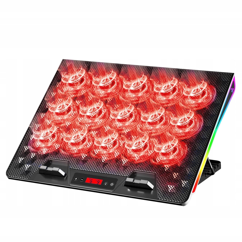 AAB SPATIUM QUIET LAPTOP COOLING STAND PAD RGB 15 FANS Manufacturer Aab cooling
