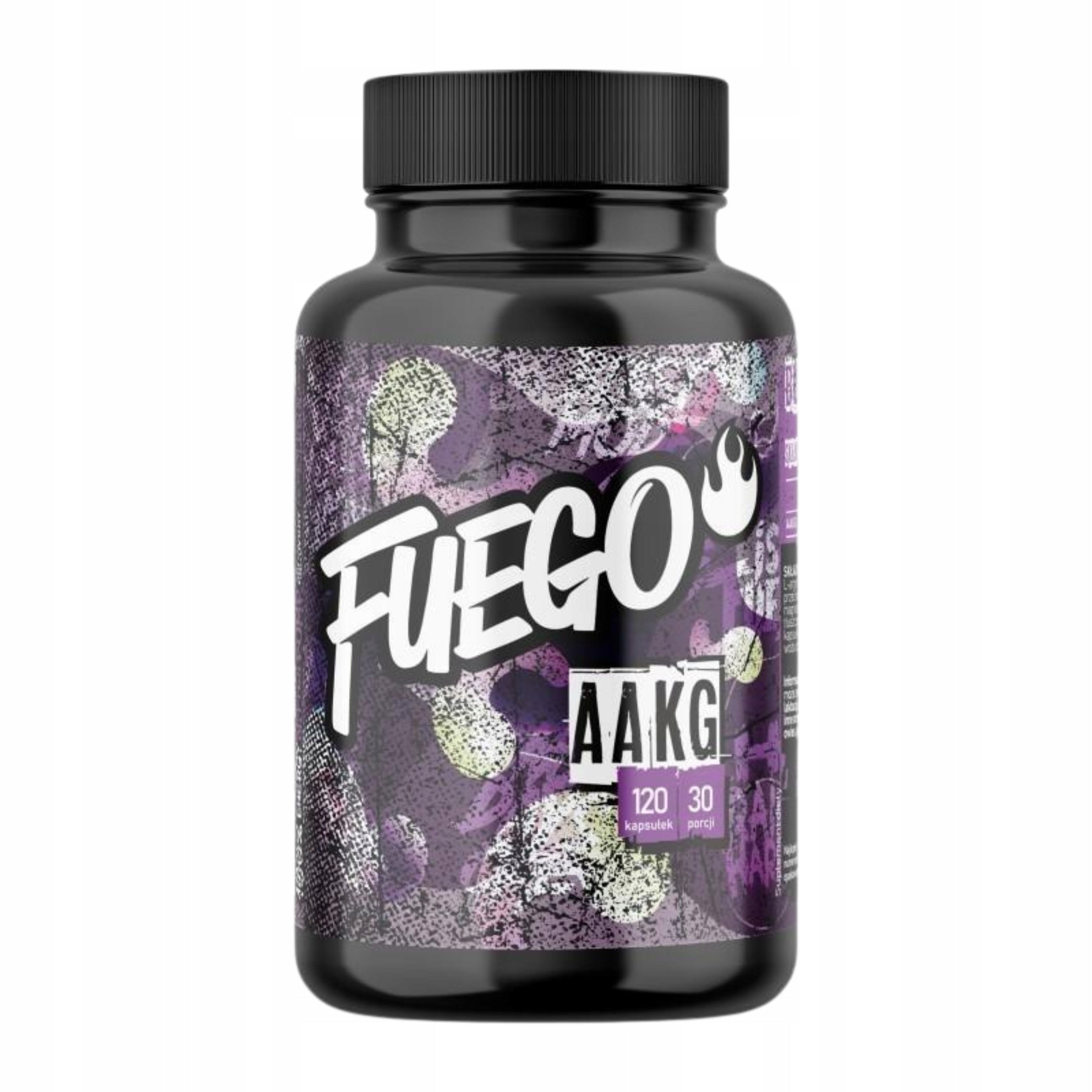 AAKG 120 caps Arginine 1000mg Performance Regeneration Muscle Strength FUEGO