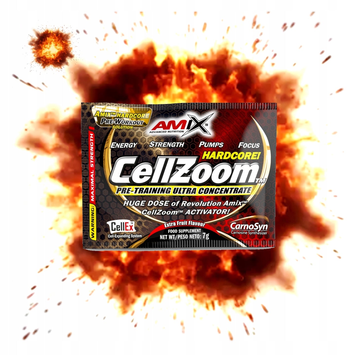 AAKG Crea Adaptogen Amix CellZoom HARDCORE ! Fruit Punch