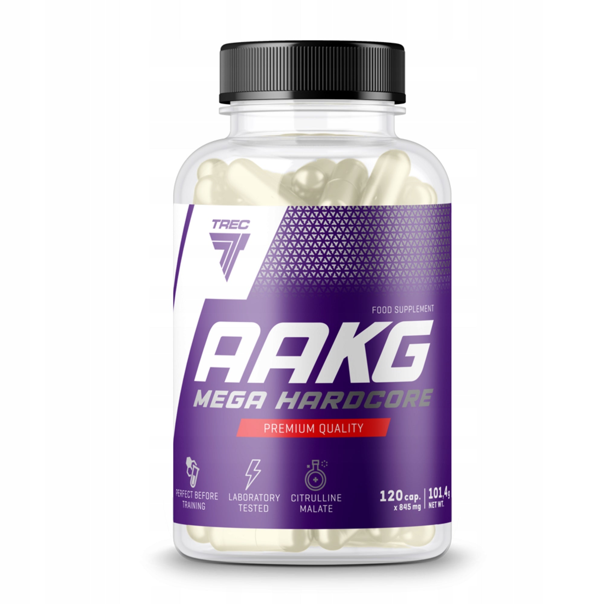 AAKG MEGA HARDCORE TREC 240 caps. ARGININE CITRULLINE PUMP STRENGTH AMINO ACIDS EAN (GTIN) 5901828345074