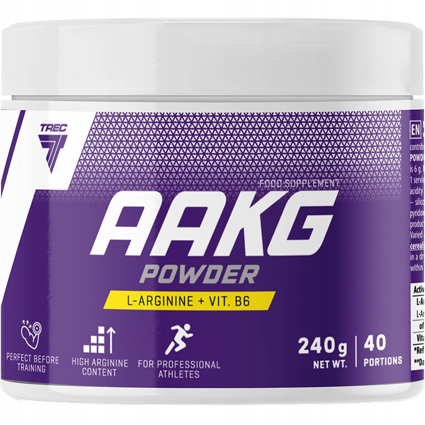 AAKG Premium TREC UP TO 40 SERVINGS Pre-workout L-Arginine MUSCLE PUMP EAN (GTIN) 5902114040376