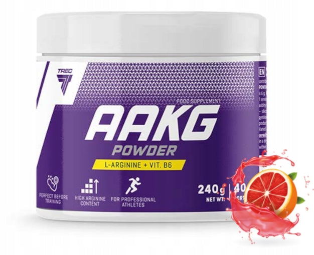 AAKG Premium TREC UP TO 40 SERVINGS Pre-workout L-Arginine MUSCLE PUMP