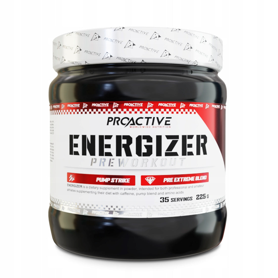 AAKG beta alanine ProActive Energizer 225g MANGO Expiration date at least six months from the date of purchase