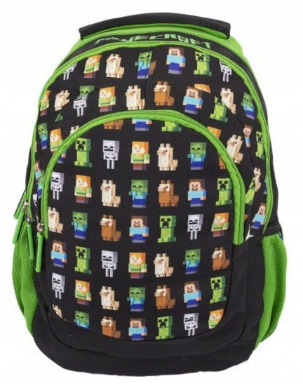 AB-330 Minecraft Multi Characters School Backpack