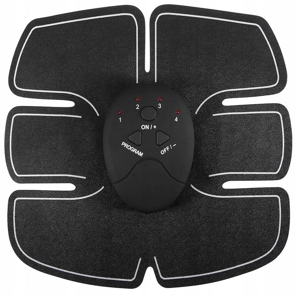 ABDOMINAL AND BACK MUSCLE ELECTROSTIMULATOR STIMULATOR EMS FLAT 6 PACK FIT