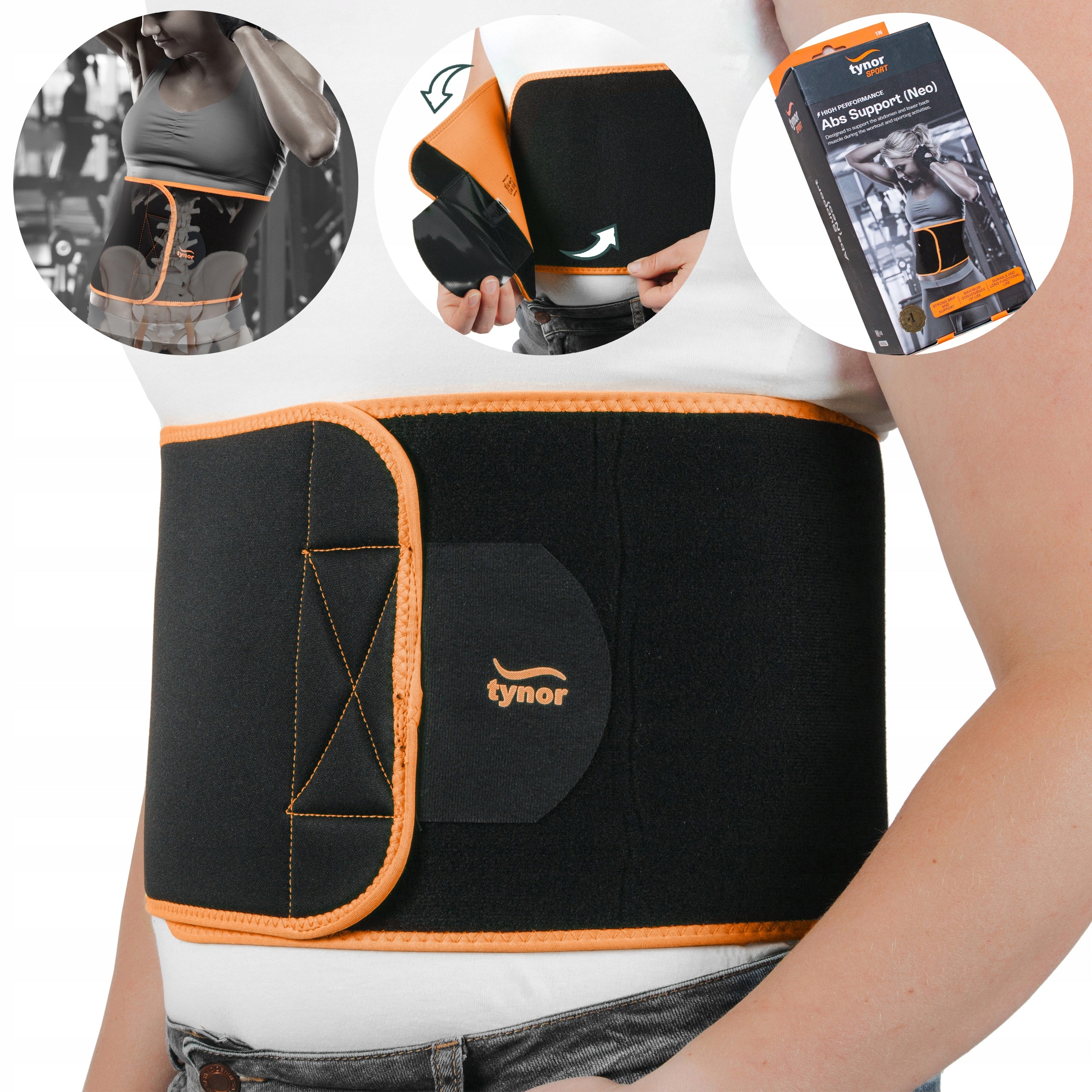 ABDOMINAL BELT SLIMMING CORSET SPORT NEOPRENE