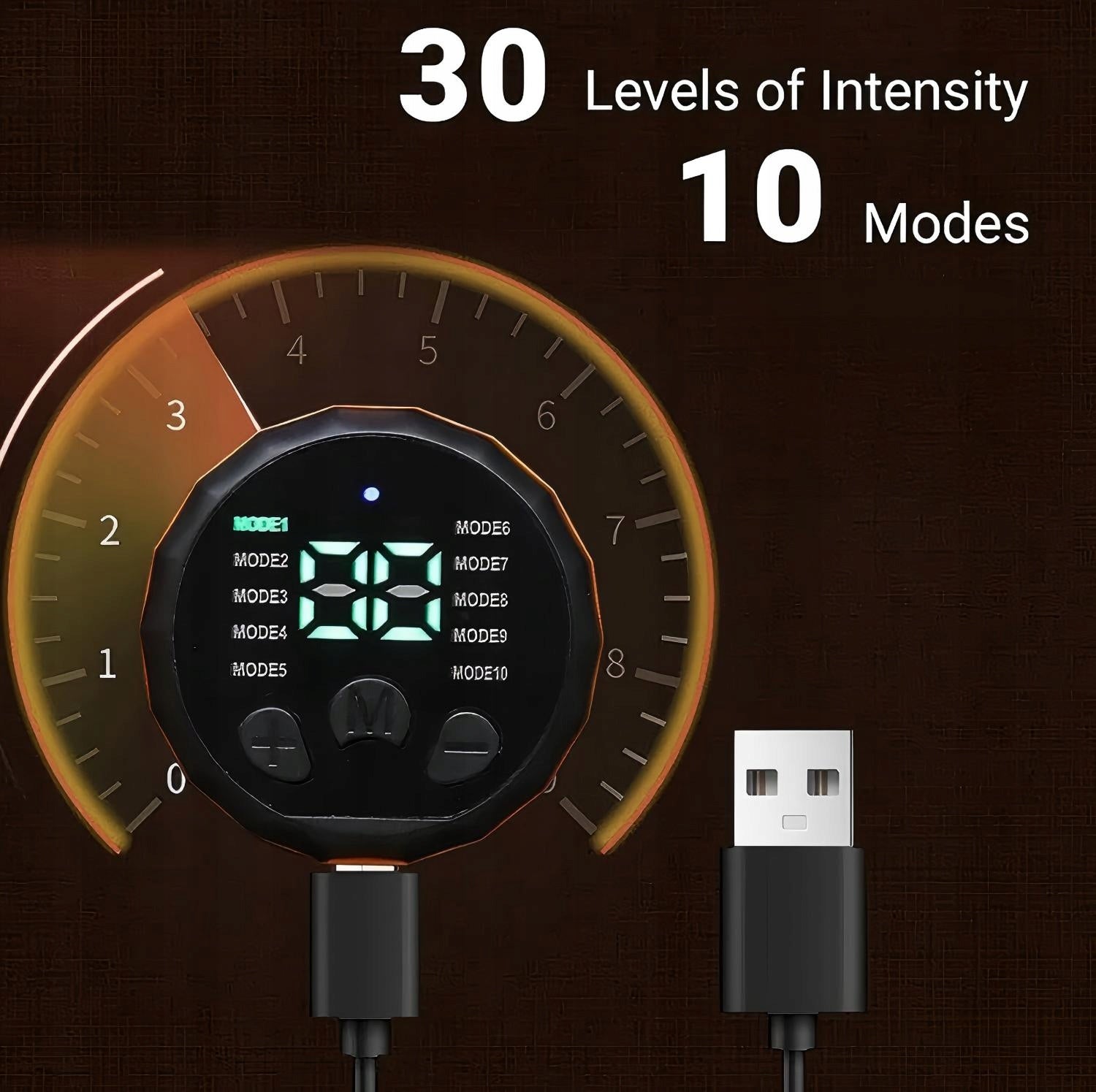 ABDOMINAL MUSCLE ELECTROSTIMULATOR EMS 10MODES SLIMMING BELT WITH EXTENSION Size XXL