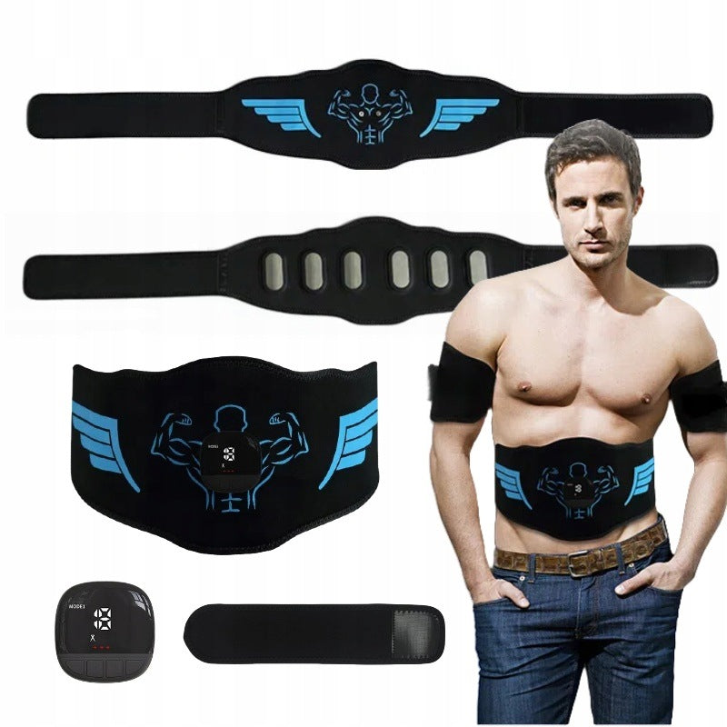 ABDOMINAL MUSCLE ELECTROSTIMULATOR EMS 10MODES SLIMMING BELT WITH EXTENSION