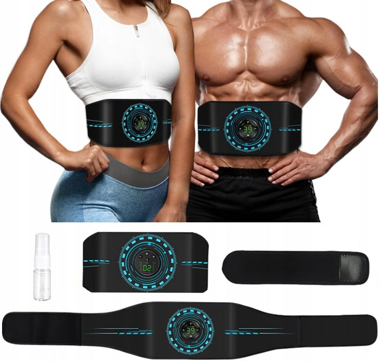 ABDOMINAL MUSCLE ELECTROSTIMULATOR EMS 15MODES SLIMMING BELT WITH EXTENSION