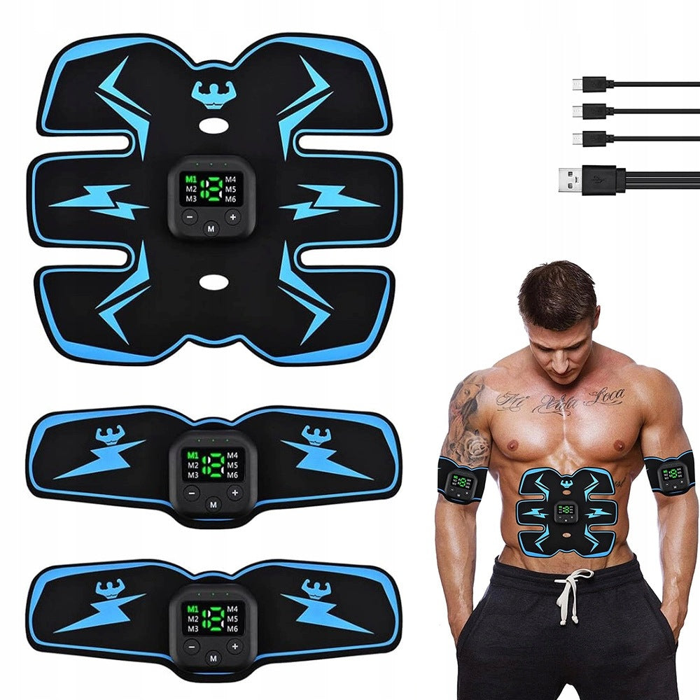 ABDOMINAL MUSCLE ELECTROSTIMULATOR EMS 6 MODES SLIMMING BELT
