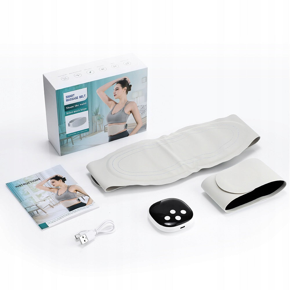 ABDOMINAL MUSCLE ELECTROSTIMULATOR EMS SLIMMING BELT HEATING +EXTENSION Brand Pangao