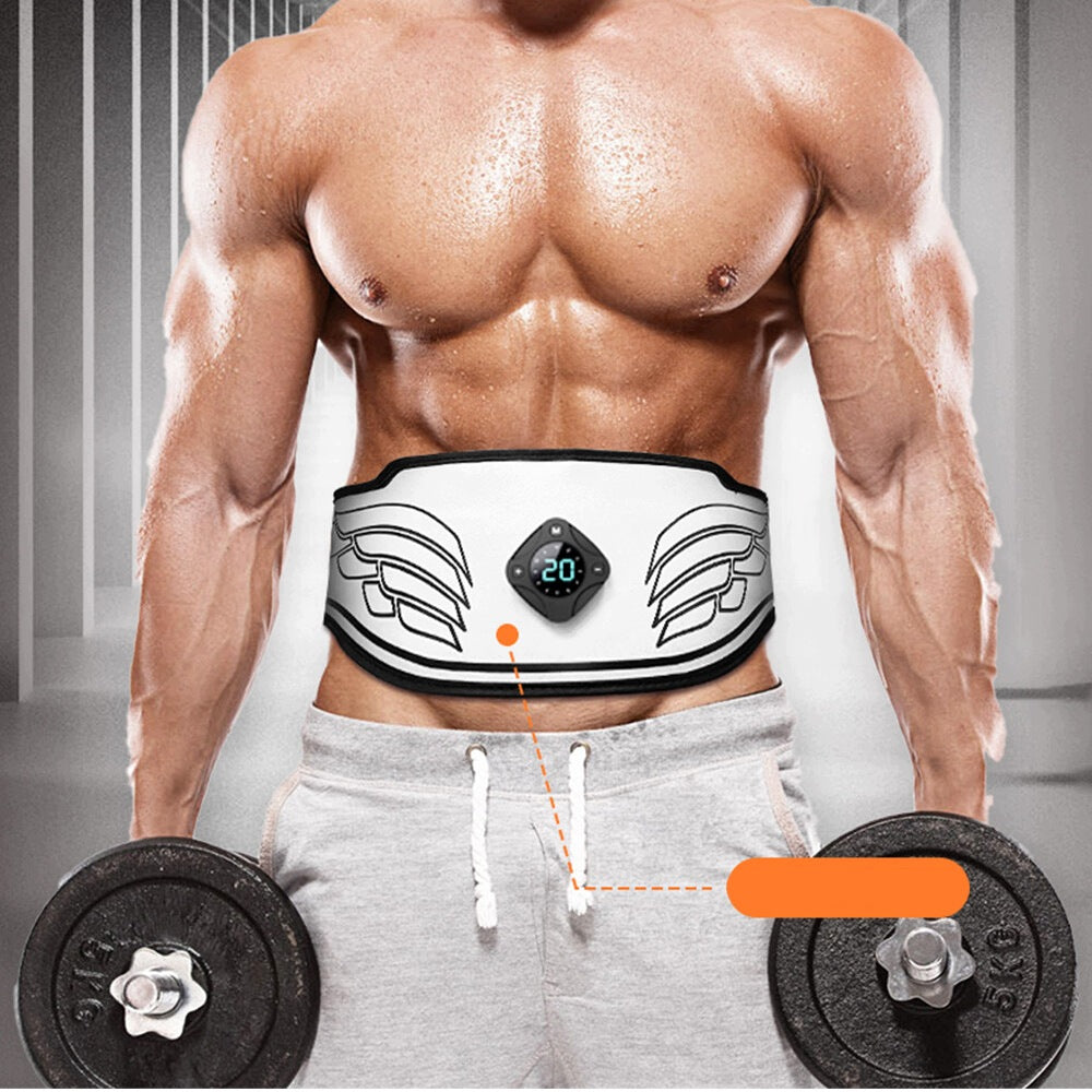 ABDOMINAL MUSCLE ELECTROSTIMULATOR EMS SLIMMING BELT HEATING Size universal