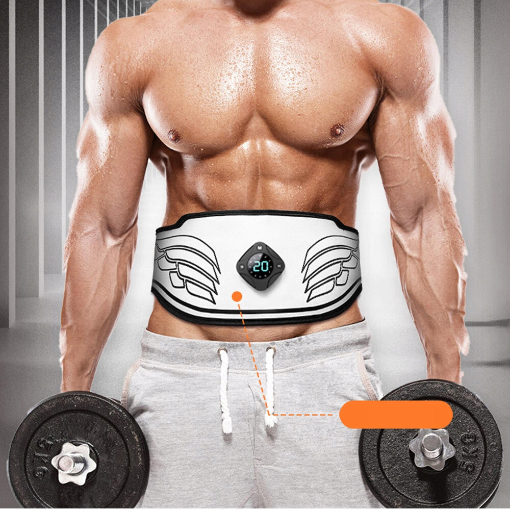 ABDOMINAL MUSCLE ELECTROSTIMULATOR EMS SLIMMING BELT WITH EXTENSION Size universal