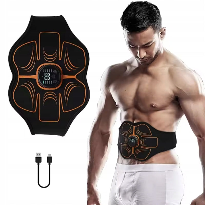 ABDOMINAL MUSCLE ELECTROSTIMULATOR MASSAGE EMS SLIMMING BELT SLIMMING