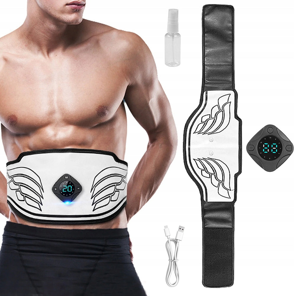 ABDOMINAL MUSCLE ELECTROSTIMULATOR SLIMMING BELT EMS STIMULATOR