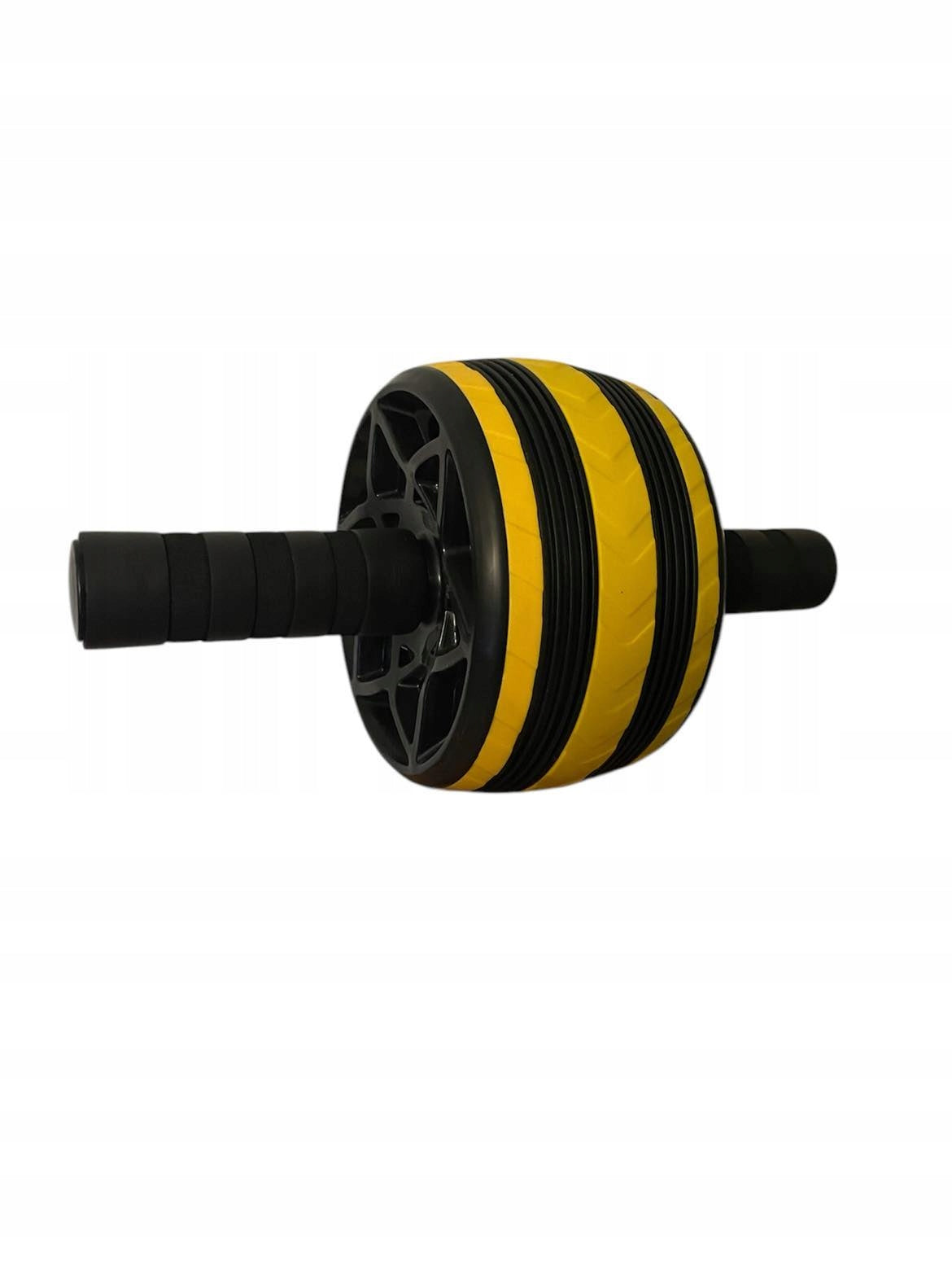 ABDOMINAL MUSCLE EXERCISE WHEEL AB WHEEL + MAT BLACK Brand no brand