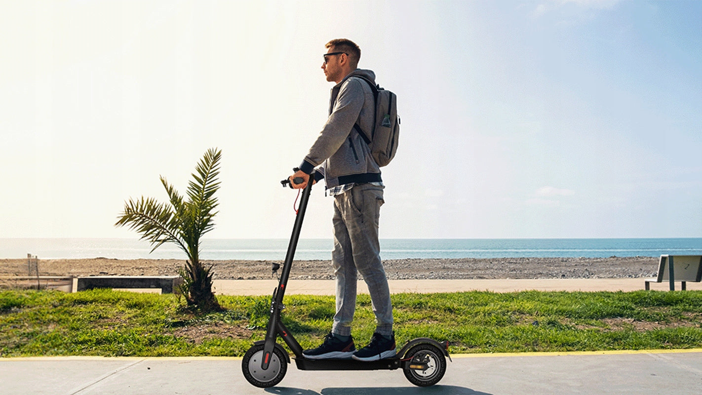 ABE Iscooter E9TMax APP Electric Scooter 500W 36V 10.4AH 20KM/H Weight 22.3 kg