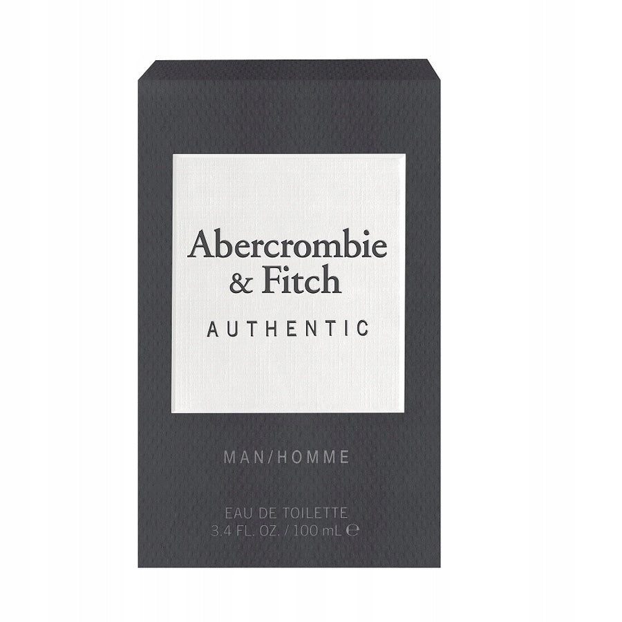 ABERCROMBIE&FITCH Authentic Man Eau de toilette for men EDT 100 ml Packaging status original