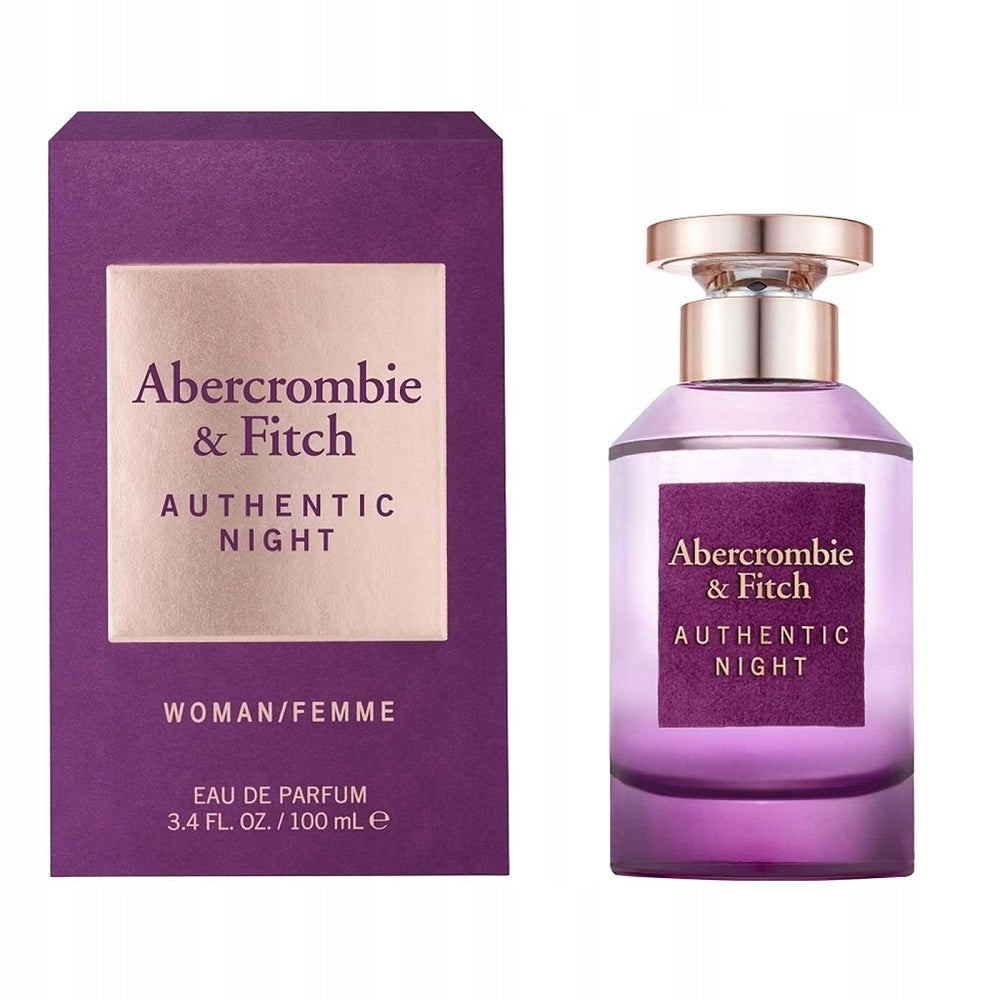 ABERCROMBIE & FITCH Authentic Night Woman EDP 100ml Brand Abercrombie & Fitch