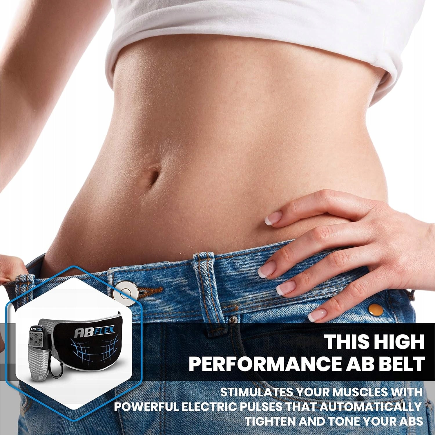 ABFLEX AB ABDOMINAL MUSCLE ELECTROSTIMULATOR SLIMMING BELT Kind slimming belt