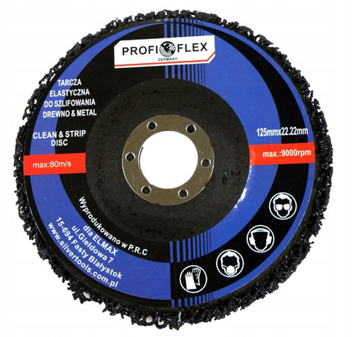 ABRASIVE DISC NON-WOVEN GRINDING WHEEL 125 METAL INOX Brand Stoner