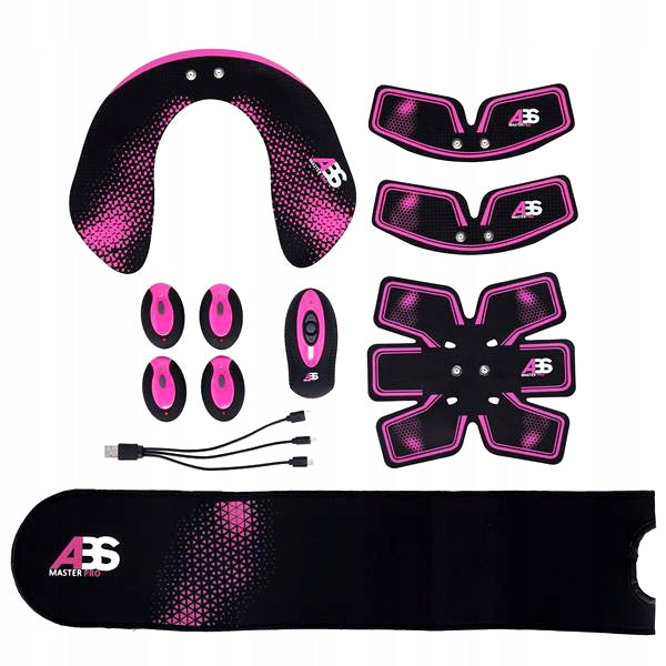 ABS MASTER PRO MULTI SET Muscle Electrostimulator for Home Training Packaging status original