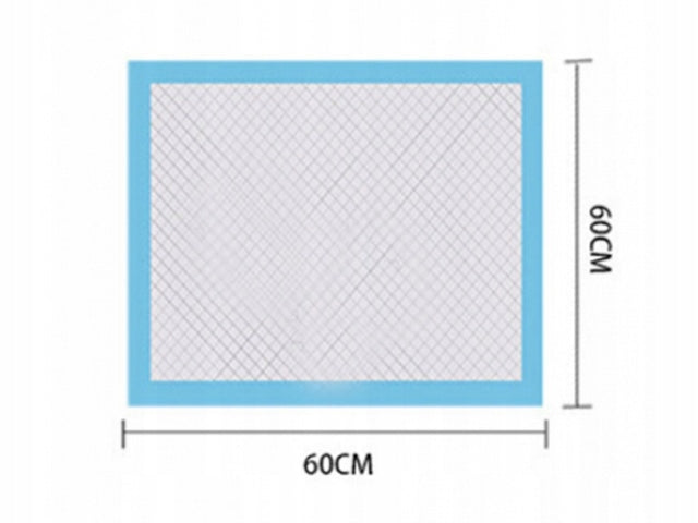 ABSORBENT PADS HYGIENIC DISPOSABLE CHANGING MATS 60x60 50 PCS Medical device no