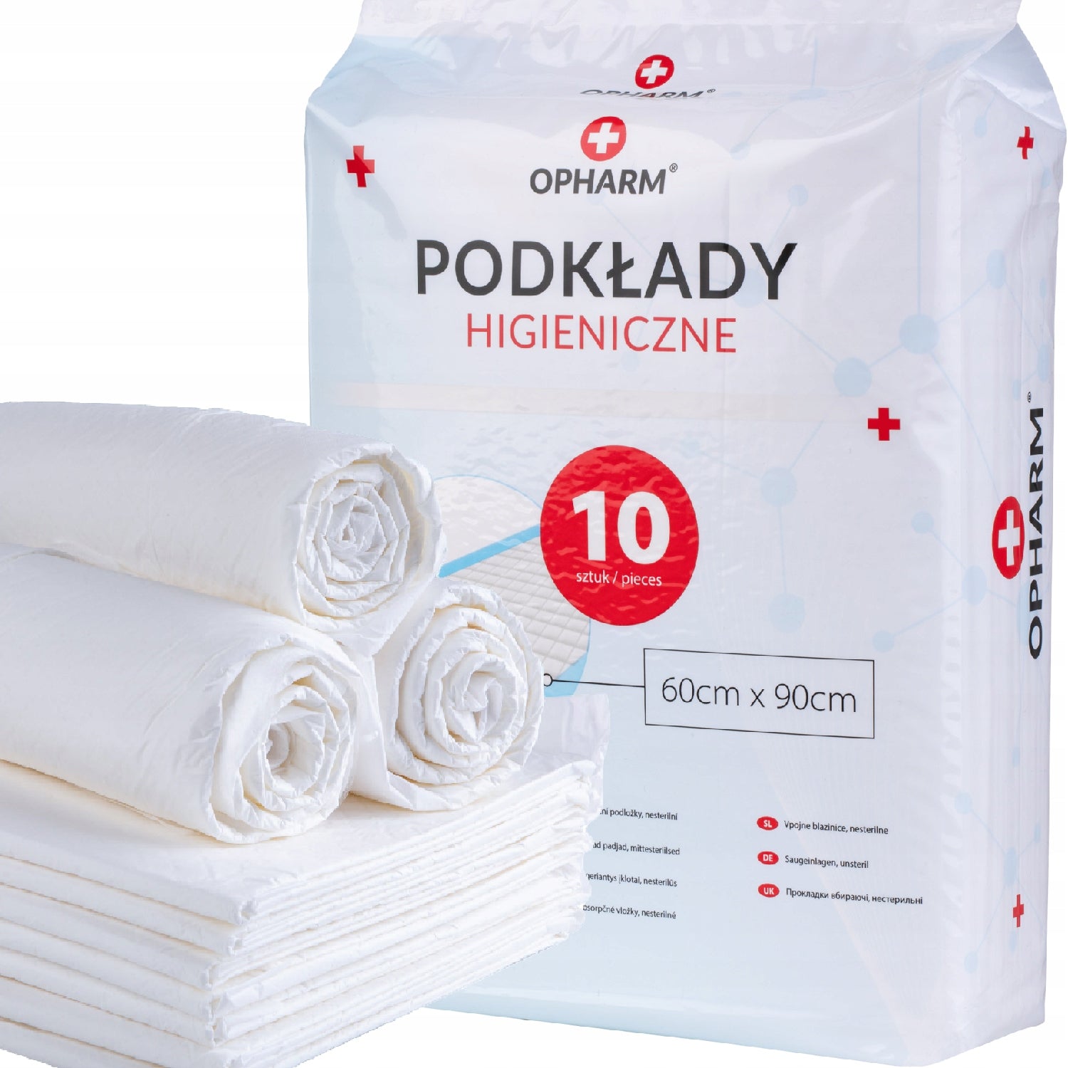 ABSORBENT PRIMERS 90X60 10 pcs.
