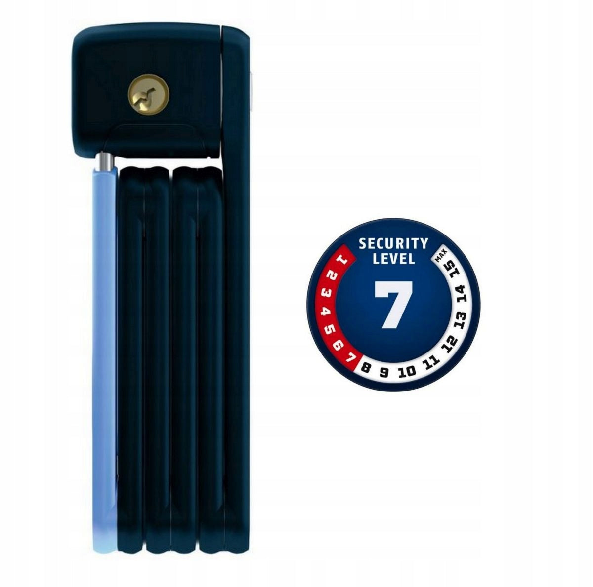 ABUS BORDO LITE MINI 6055K /60 folding clasp without handle Moviestar Blue