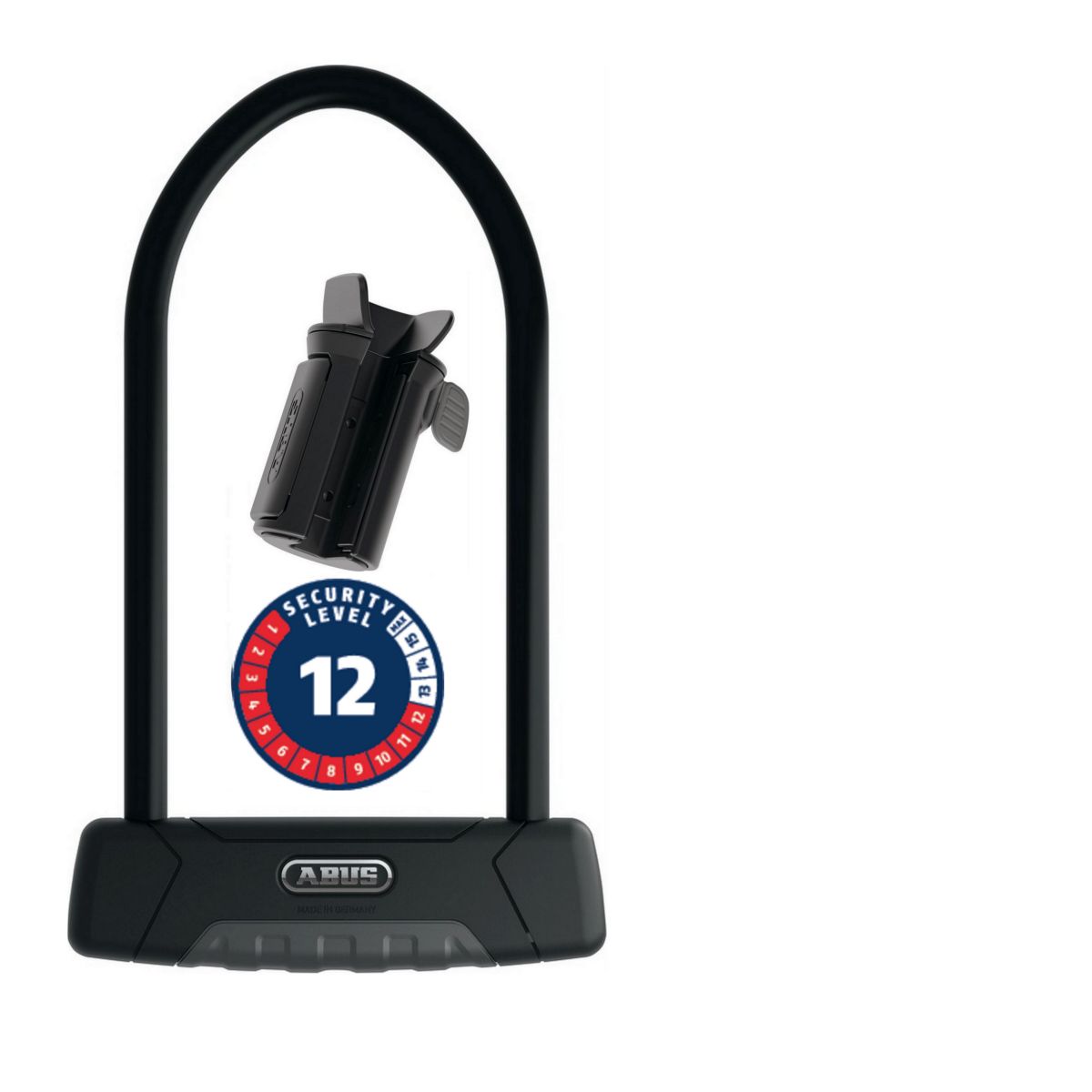 ABUS U-Lock Granit Plus 470/230mm /SL12/ +SHB