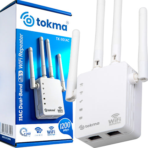 AC1200 WiFi SIGNAL AMPLIFIER 5 REPEATER 5GHz DUALBAND 1200Mbps