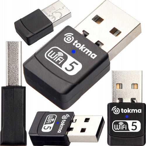 AC600 ADAPTER WIFI NETWORK CARD Wi-Fi TO USB DUAL BAND 600Mbps 5GHz