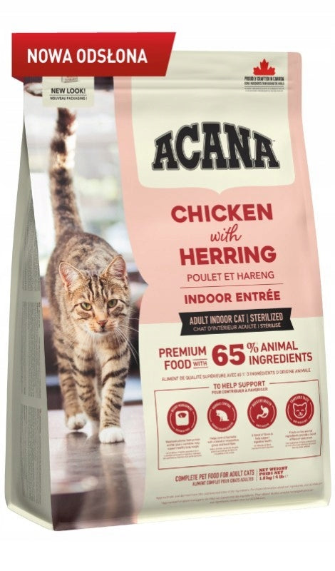 ACANA Indoor Entree Cat 1,8kg