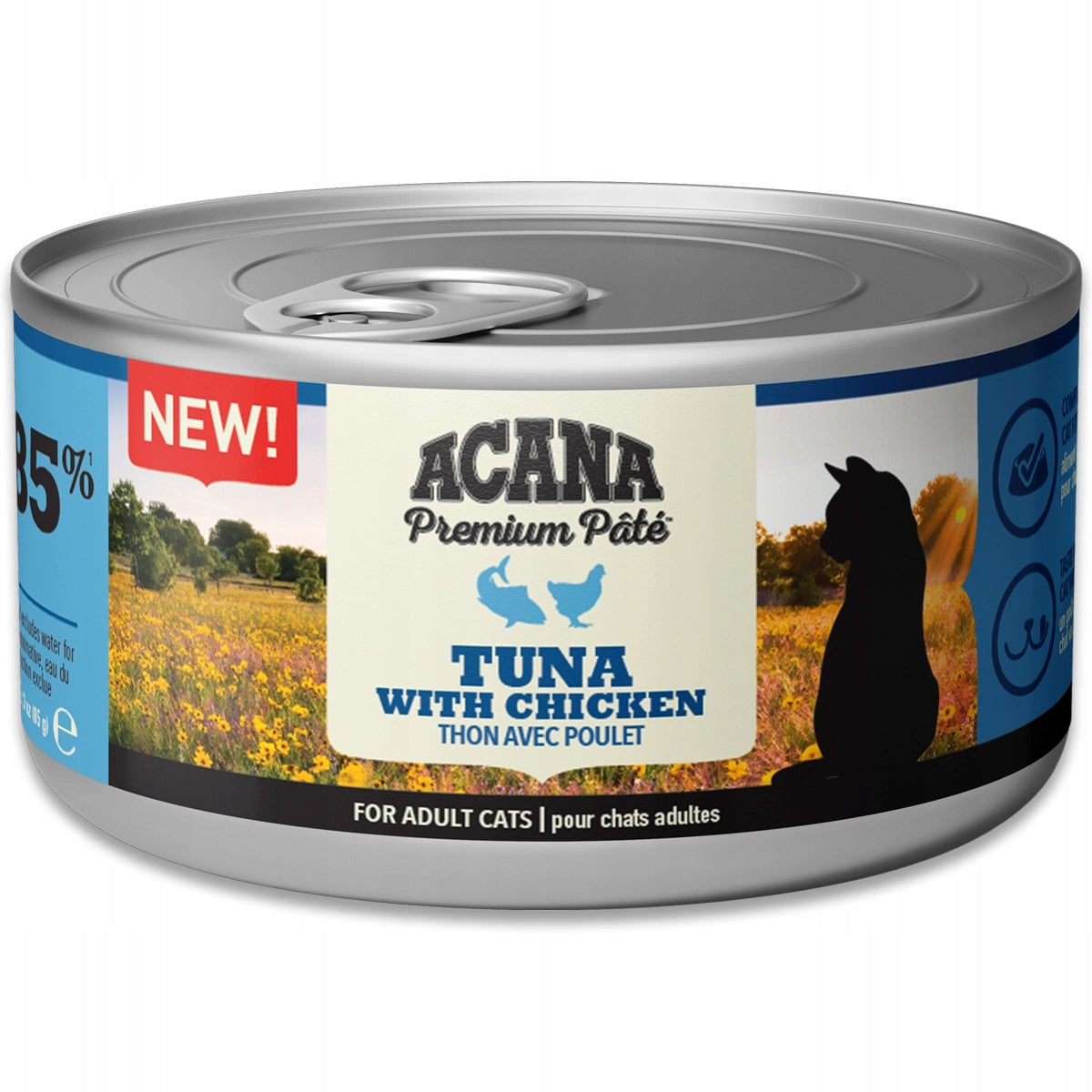 ACANA Premium Pate Tuna and Chicken: 48x85 g