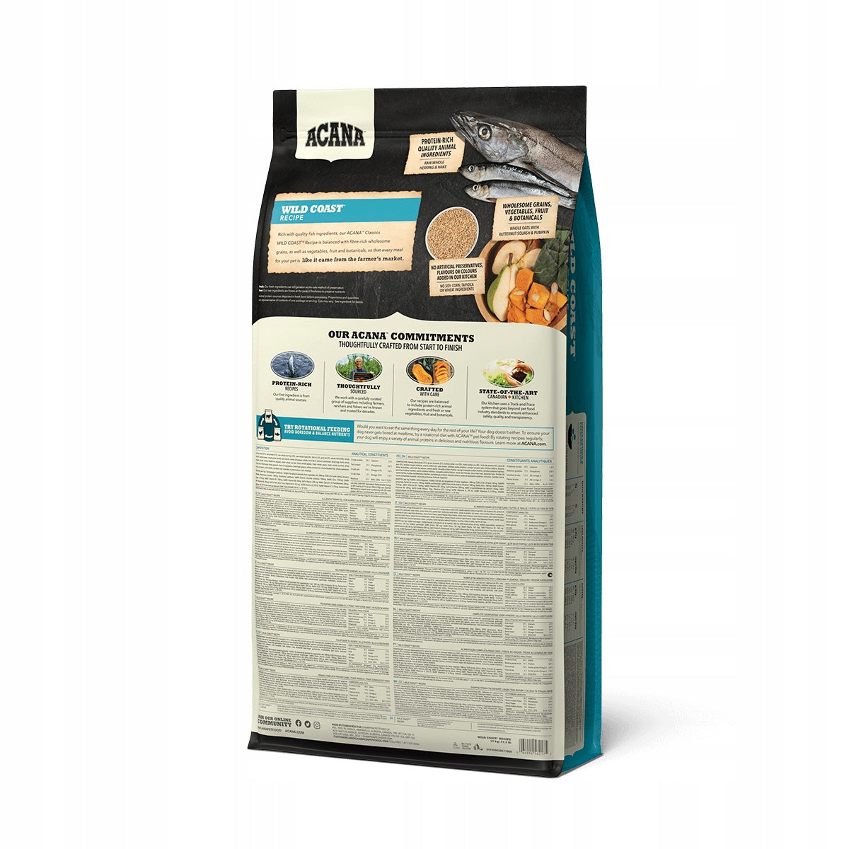 ACANA WILD COAST DOG 14.5KG Packaging status original