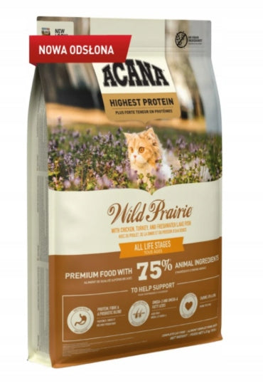 ACANA Wild Prairie dry cat food chicken and grain-free turkey 4,5kg Brand Acana